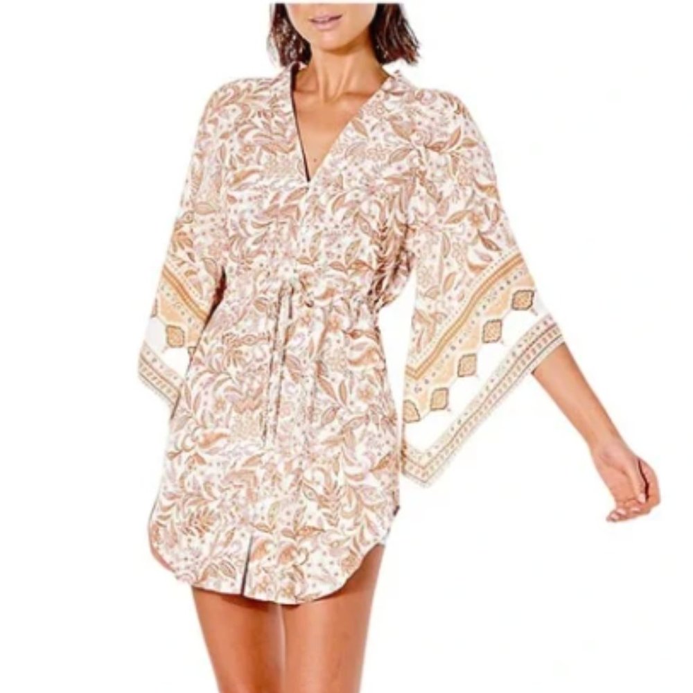 Ripcurl Lunar Tides Kimono Wrap Dress, NEW, Size S, NWT